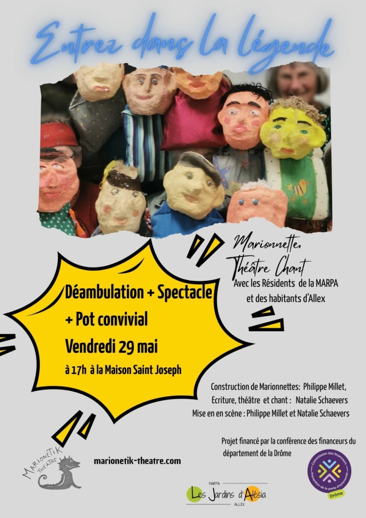 Affiche EntreZ dans la légende - flyer Affiche